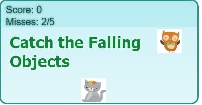 Catch the Falling Objects (물건 잡기 게임, 어린이용, For kids)